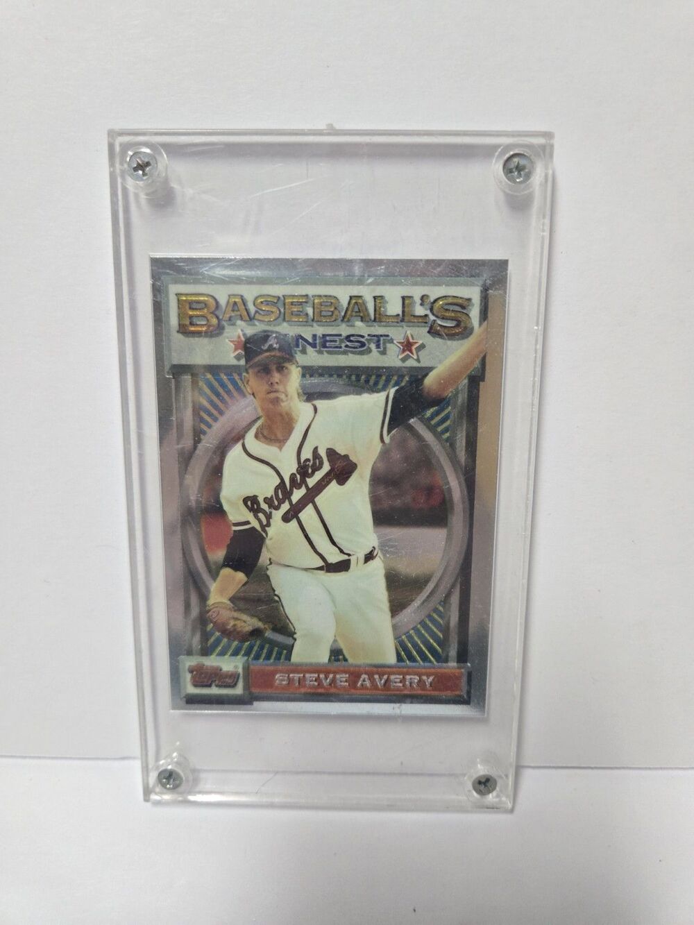 1993 Steve Avery Baseball's Finest #160 Baseball Card